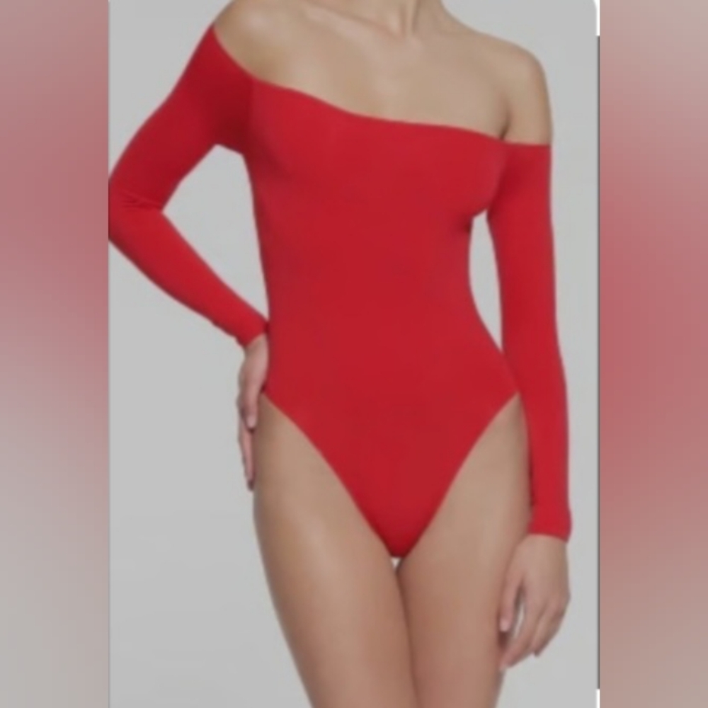 Skims Off The Shoulder Body Suit